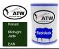 Preview: Nissan, Midnight Jade, EAN: 500ml Lackdose, von ATW Autoteile West.